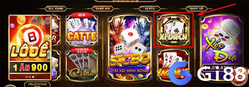 Chọn chơi blackjac