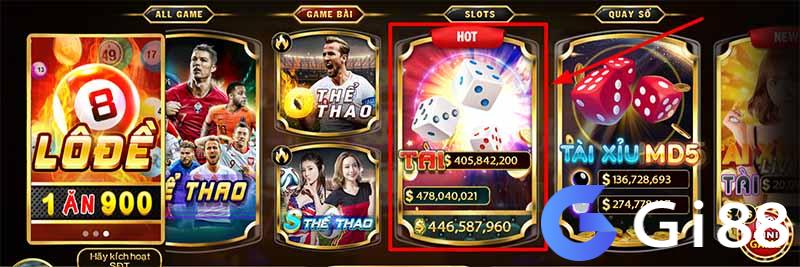 Chọn chơi tài xỉu