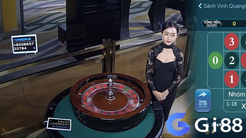 Dealer tiến hành quay