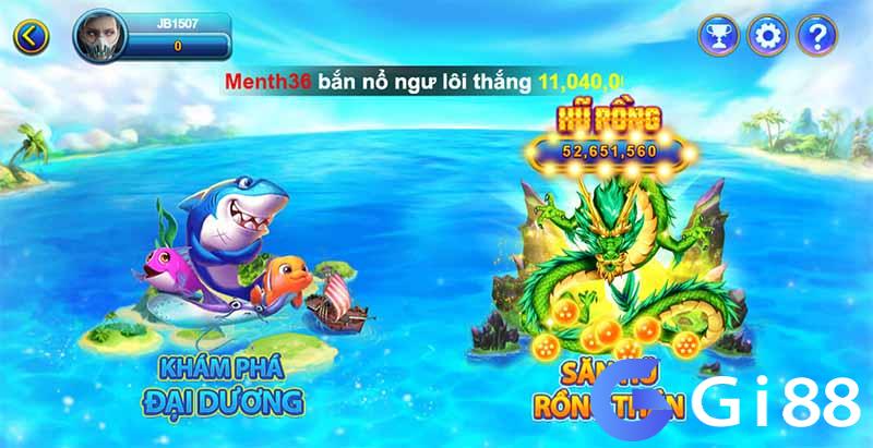 Sảnh chọn chơi phù hợp