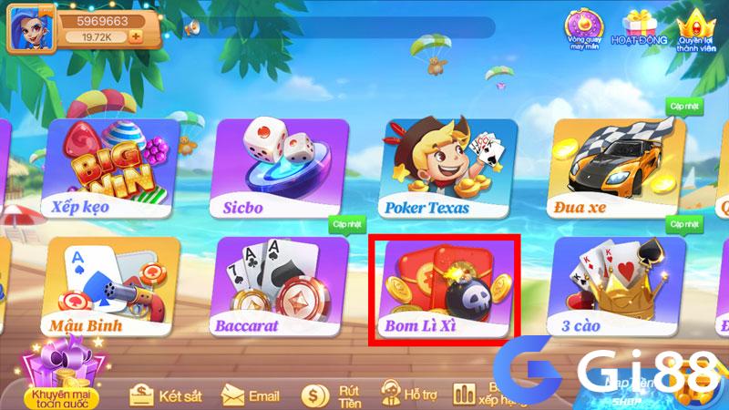 Chọn chơi bom lì xì