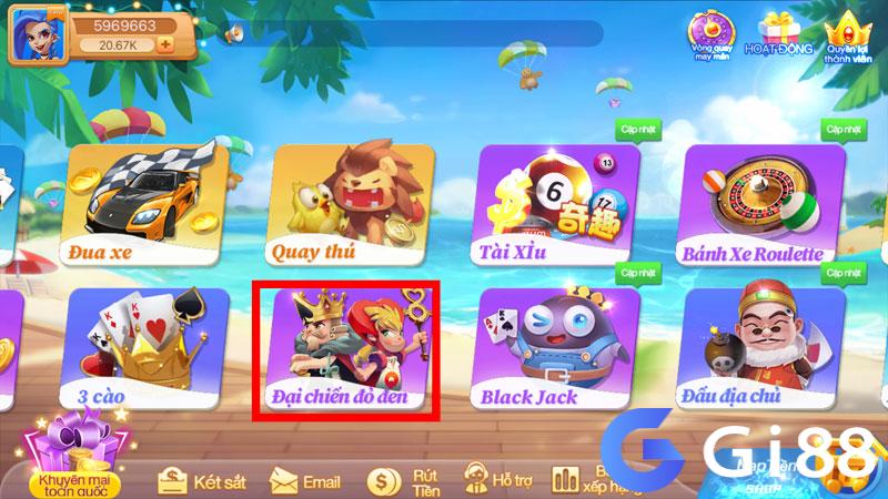 Chọn đại chiến đỏ đen