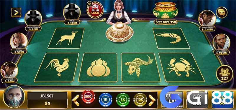 Bàn chơi bầu cua