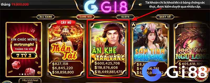 Chơi Ăn Khế Trả Vàng ở Gi8