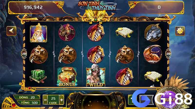 Quay hũ Sơn Tinh Thủy Tinh